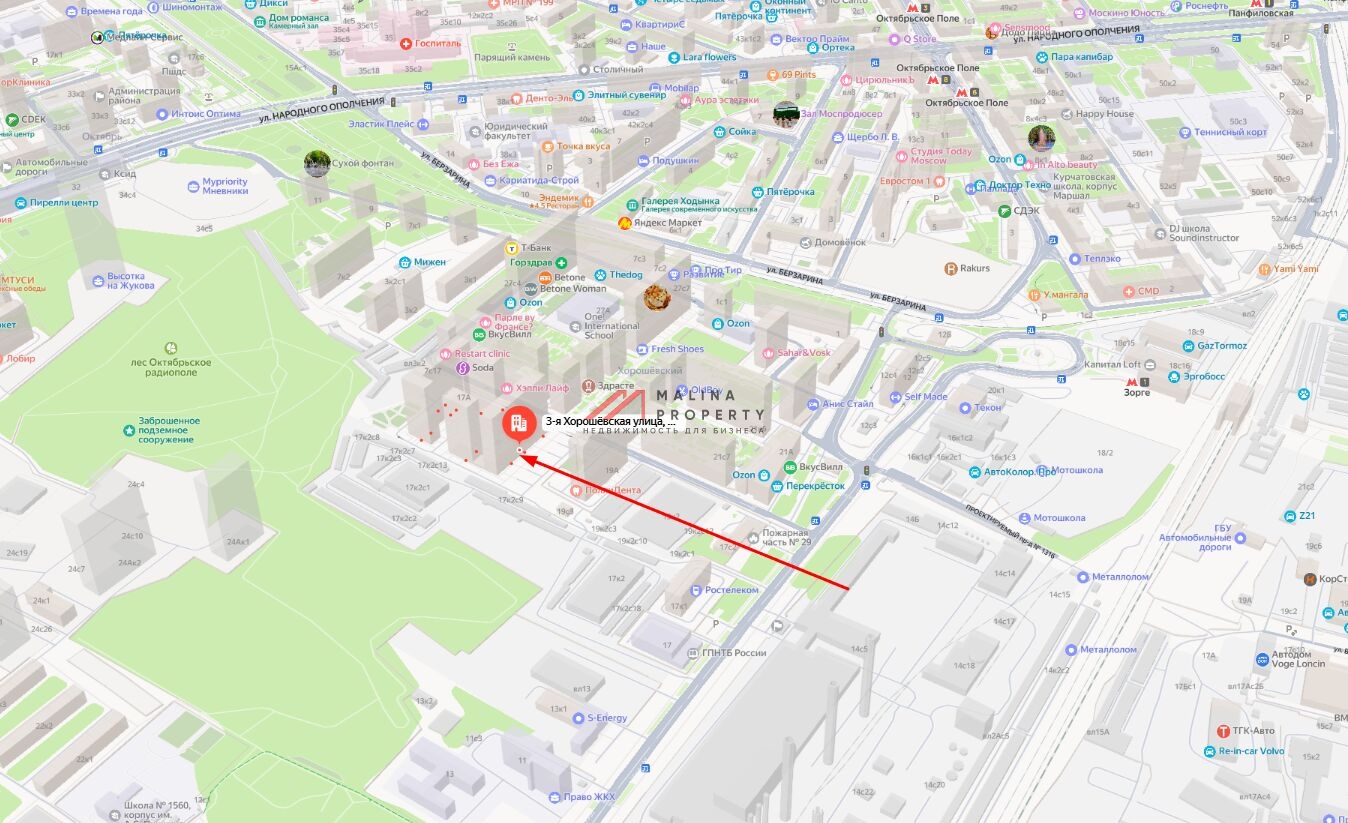 Аренда торгового помещения в ЖК "Вереск"