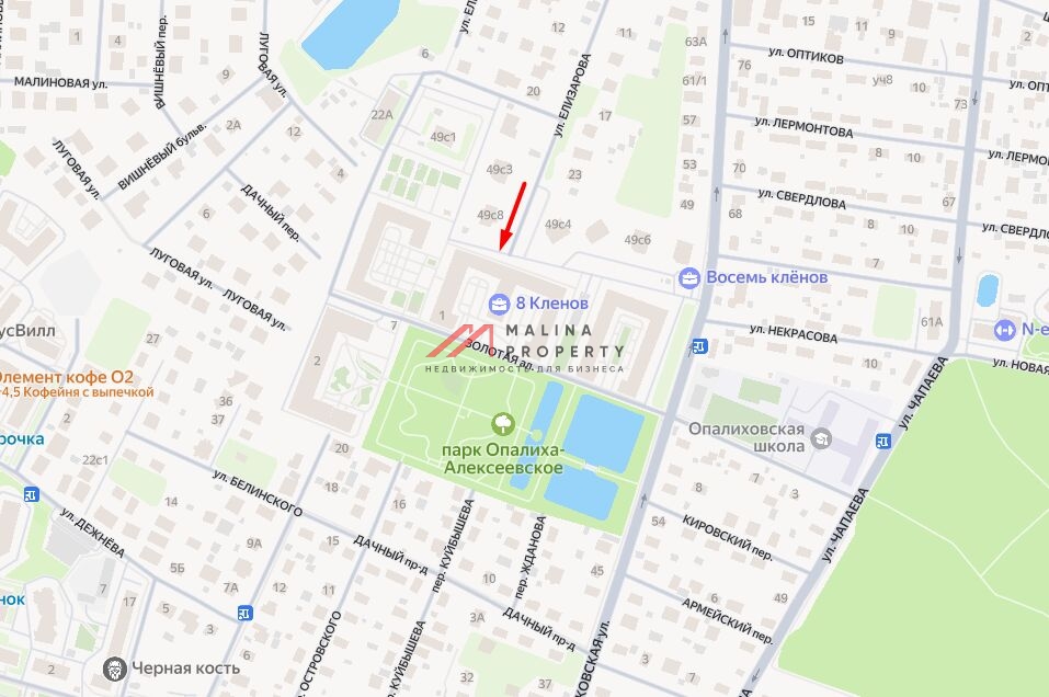 Продажа торгового помещения в жилом комплексе 8 Клёнов