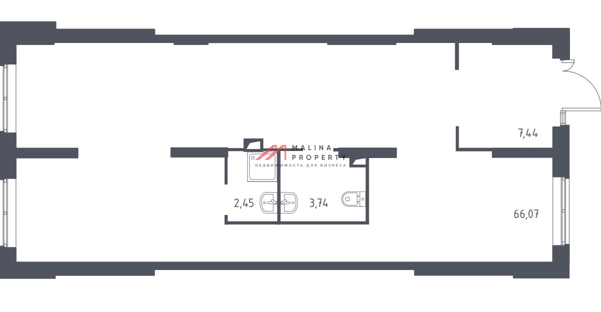 Продажа торгового помещения в ЖК "Томилино парк"