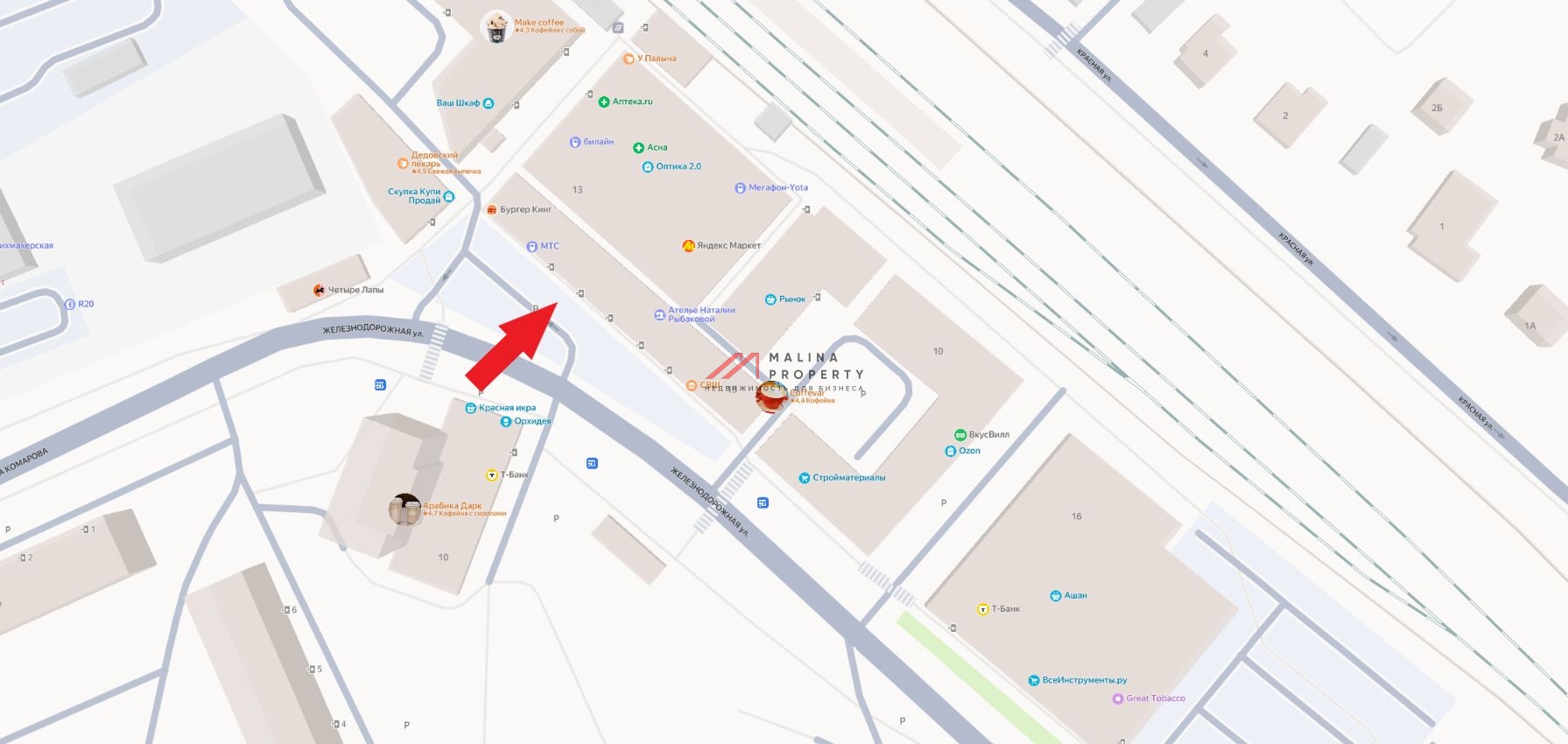 Продажа помещения с арендатором в Дедовске