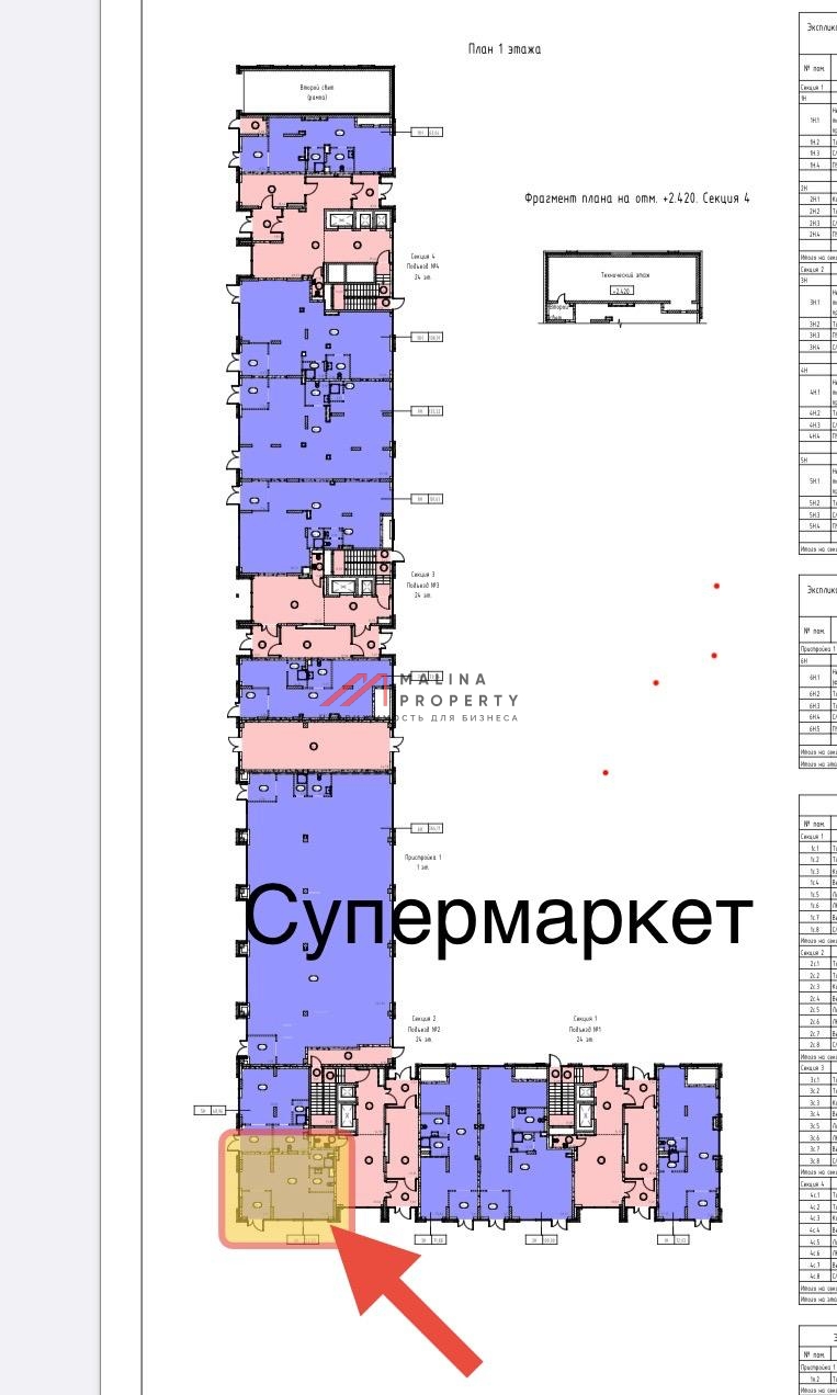 Продажа арендного бизнеса в ЖК "Квартал Строгино"