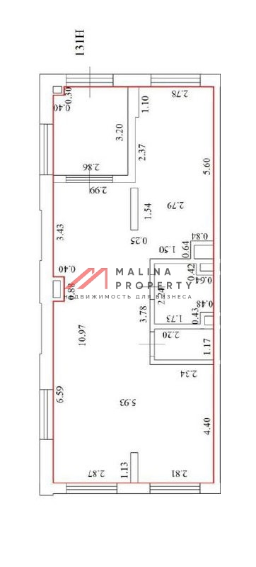 Аренда торгового помещения в ЖК "Новое Внуково" 