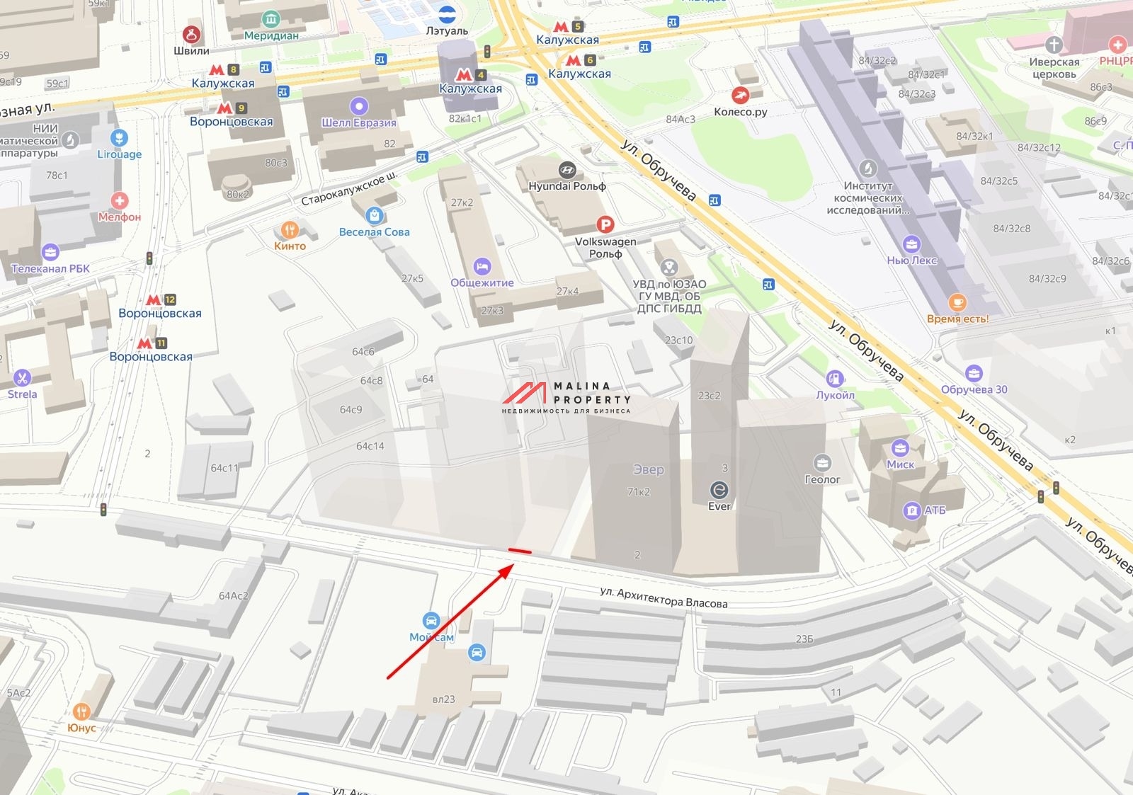 Аренда нежилого помещения в ЖК "EVER-2" 