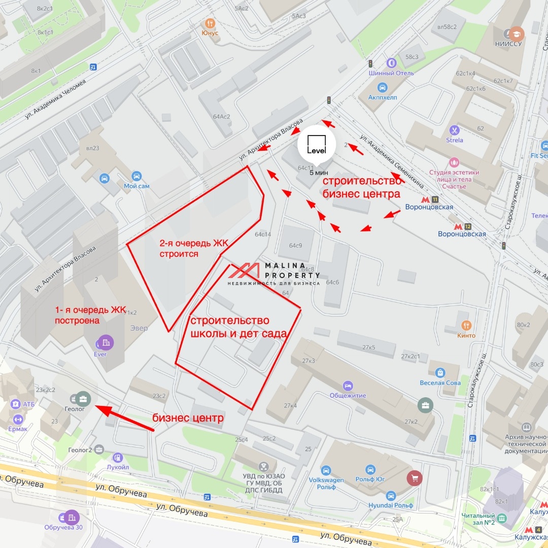 Аренда нежилого помещения в ЖК "EVER-2" 