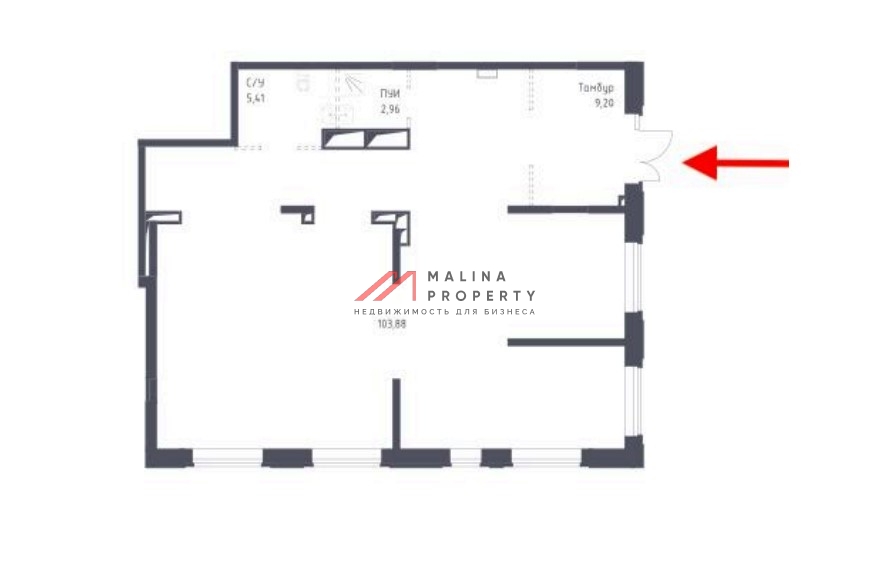 Продажа торгового помещения в ЖК "Алхимово"