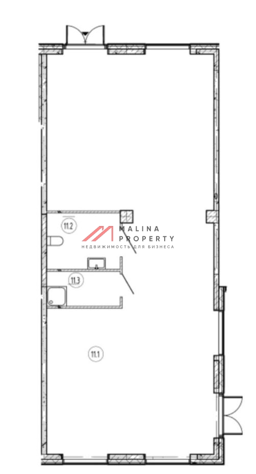 Аренда торгового помещения в ЖК Shagal