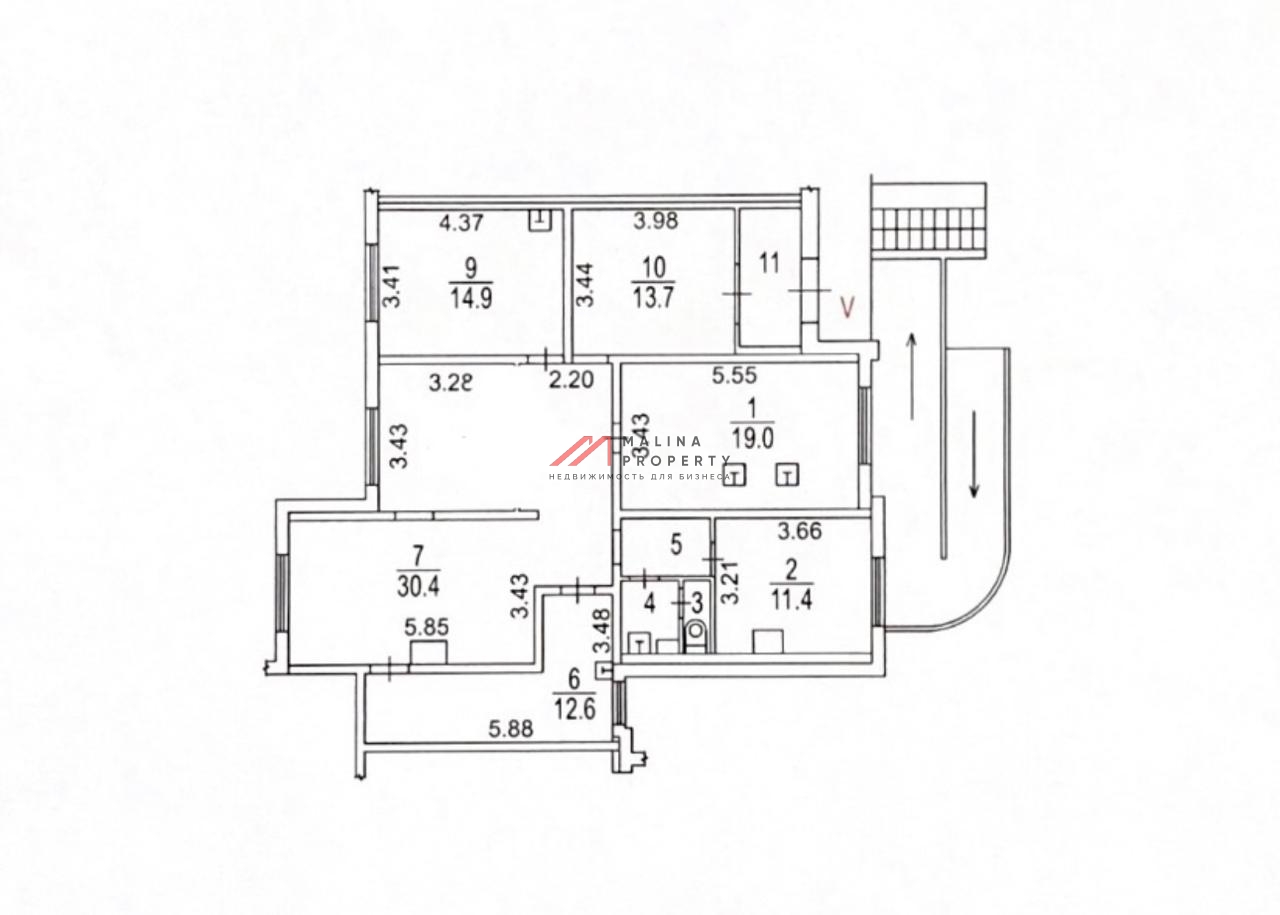 Продажа торгового помещения с арендатором