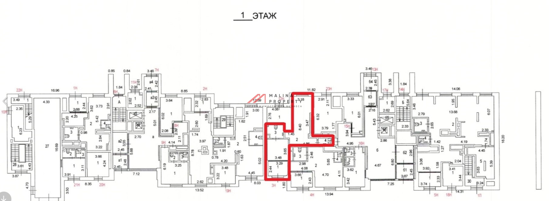 Продажа торгового помещения на улице Толбухина