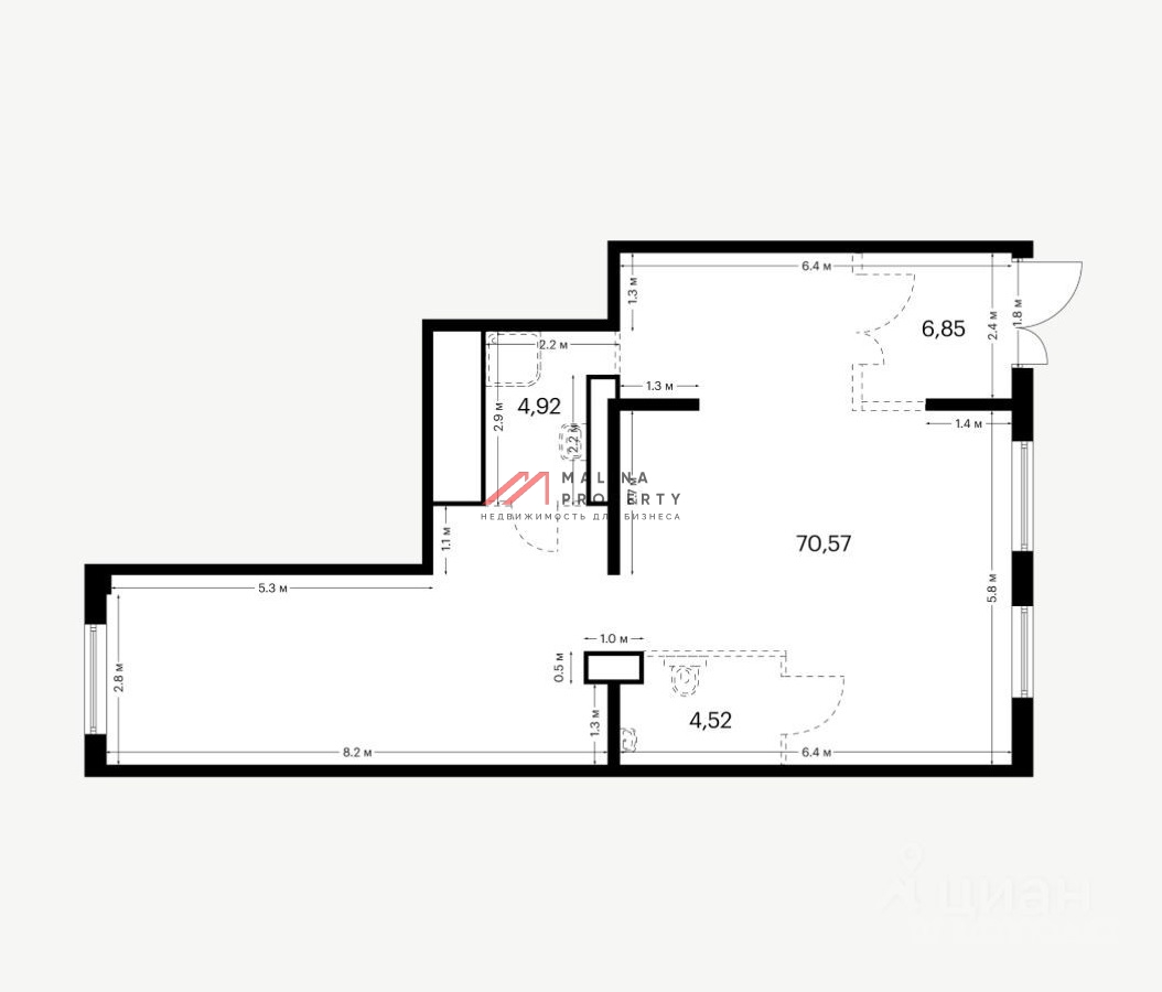 Продажа торгового помещения в ЖК «Середневский лес»
