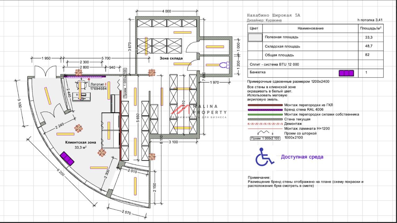 Продажа торгового помещения с сетевыми арендаторами в г. Истра 