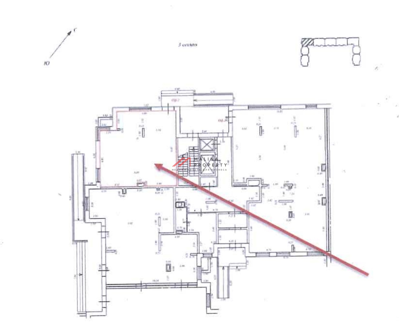Продажа помещения с аптекой Здравсити