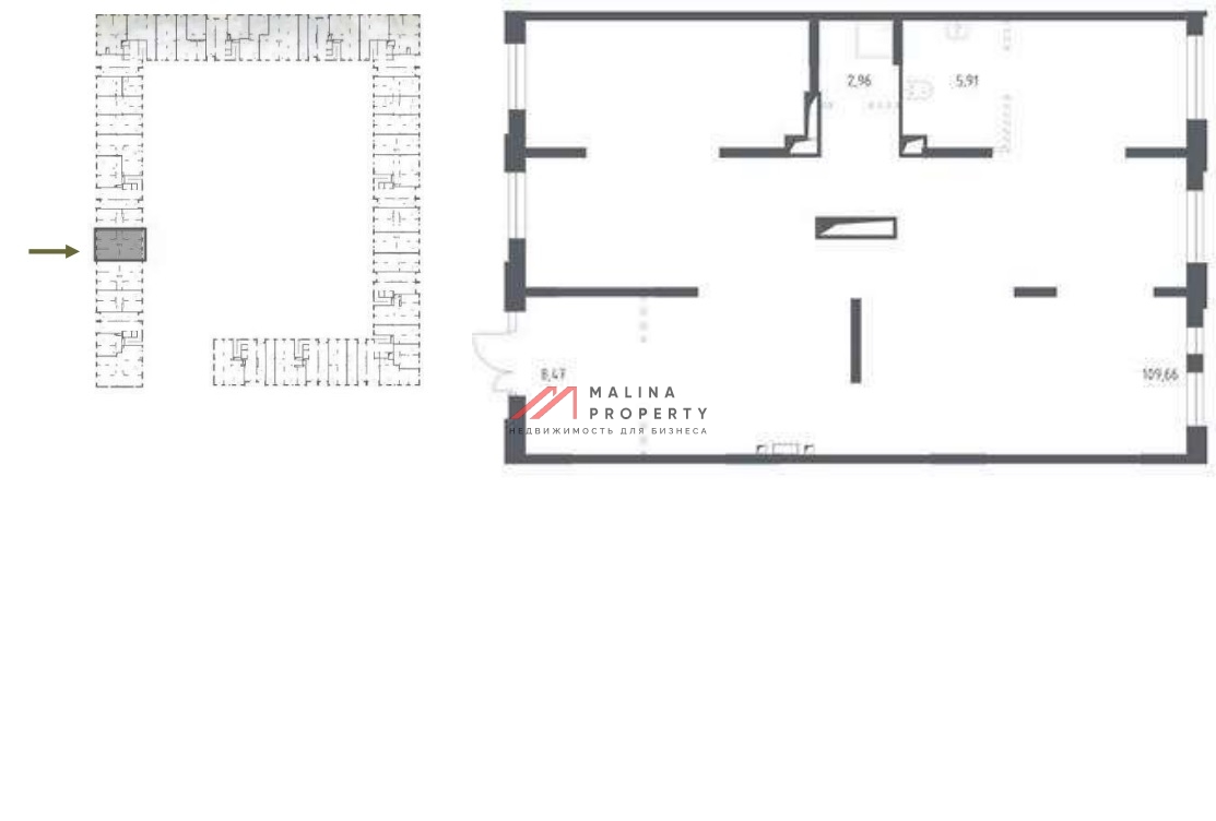 Продажа торгового помещения в ЖК "Пятницкие Луга"