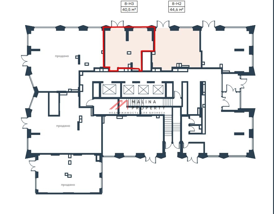 Продажа помещения в жилом комплексе level Мичуринский
