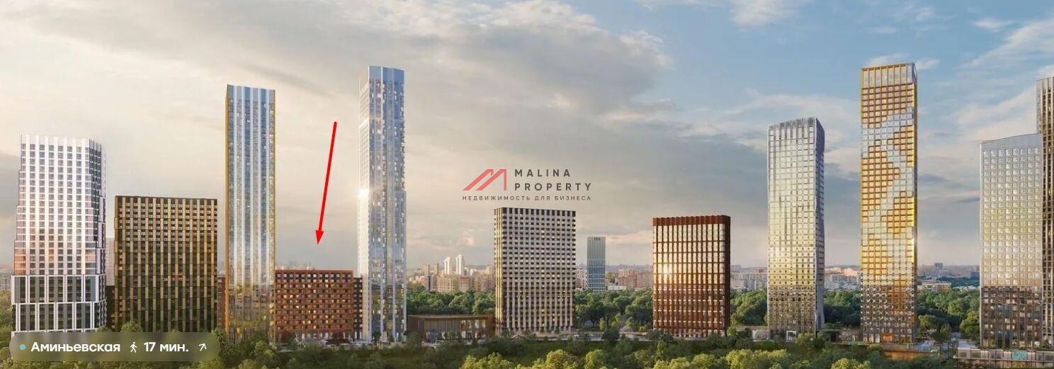 Продажа помещения в жилом комплексе level Мичуринский