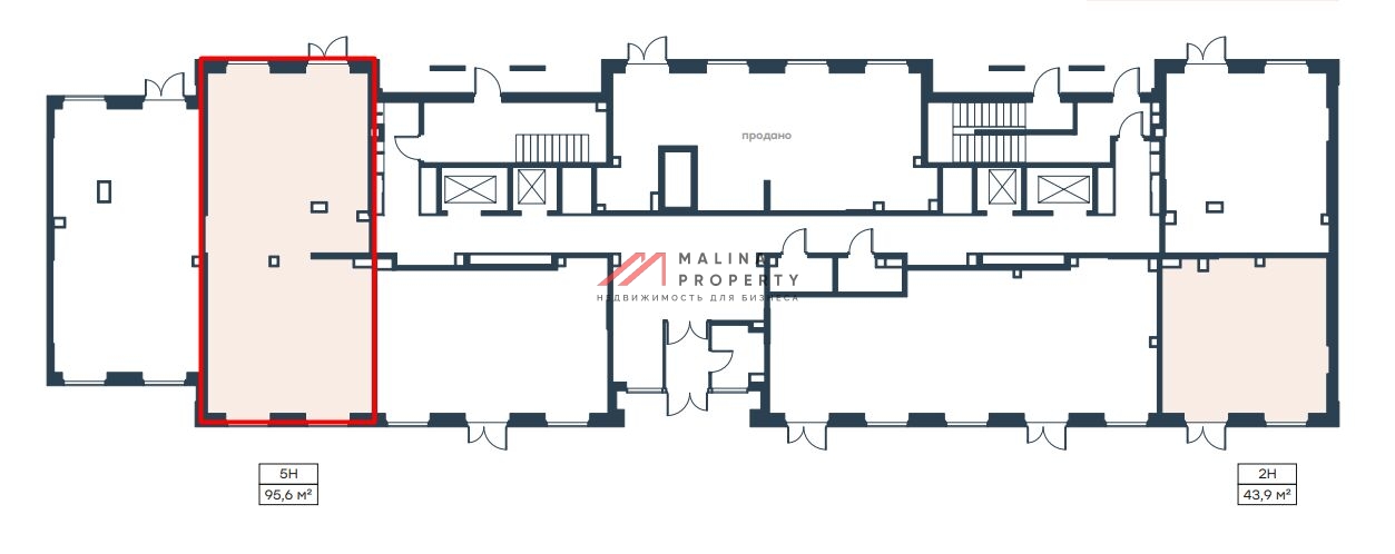 Продажа помещения в жилом комплексе level Мичуринский
