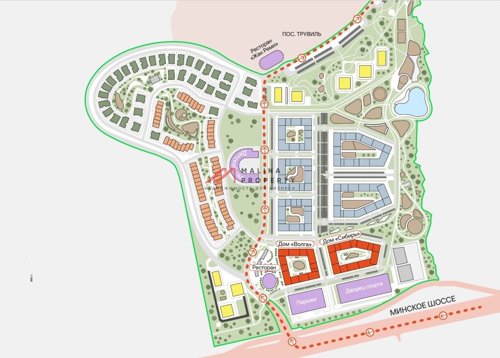 Продажа торгового помещения в жилом комплексе Мыс