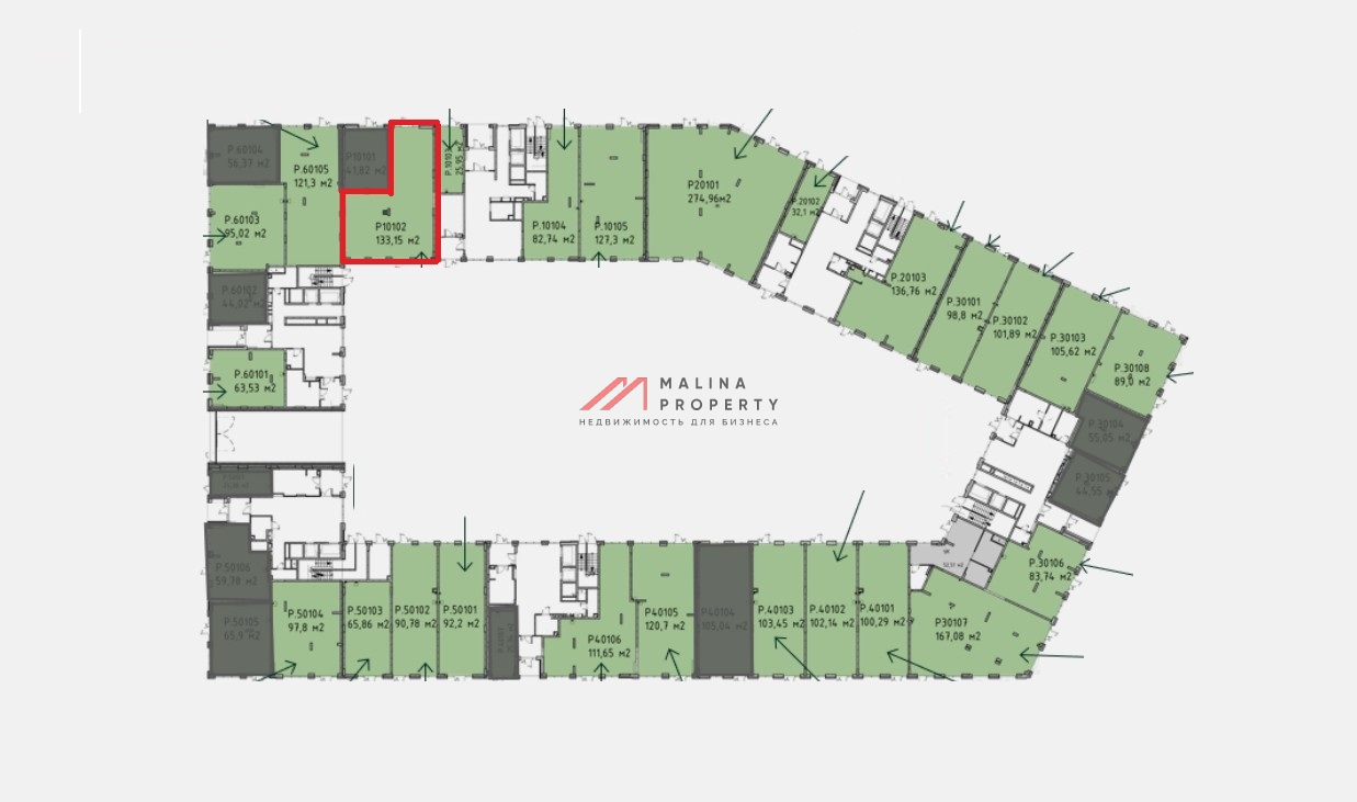 Продажа торгового помещения в жилом комплексе Мыс