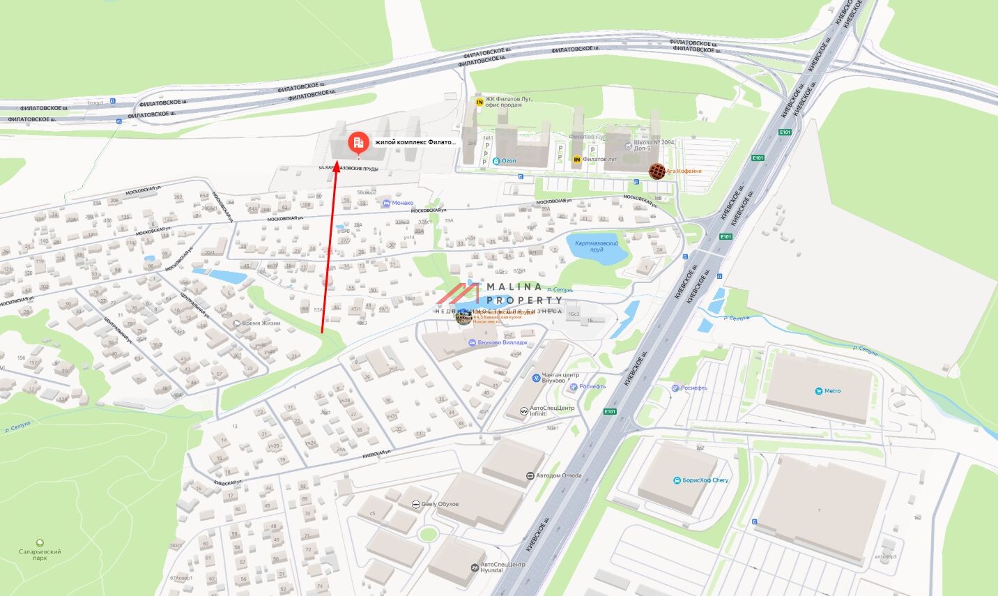 Продажа торгового помещения в ЖК "Филатов луг"