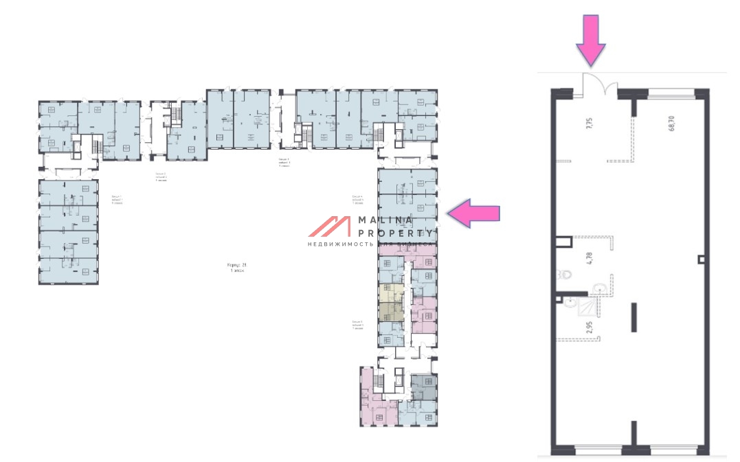 Продажа помещения в жилом комплексе Новое Внуково