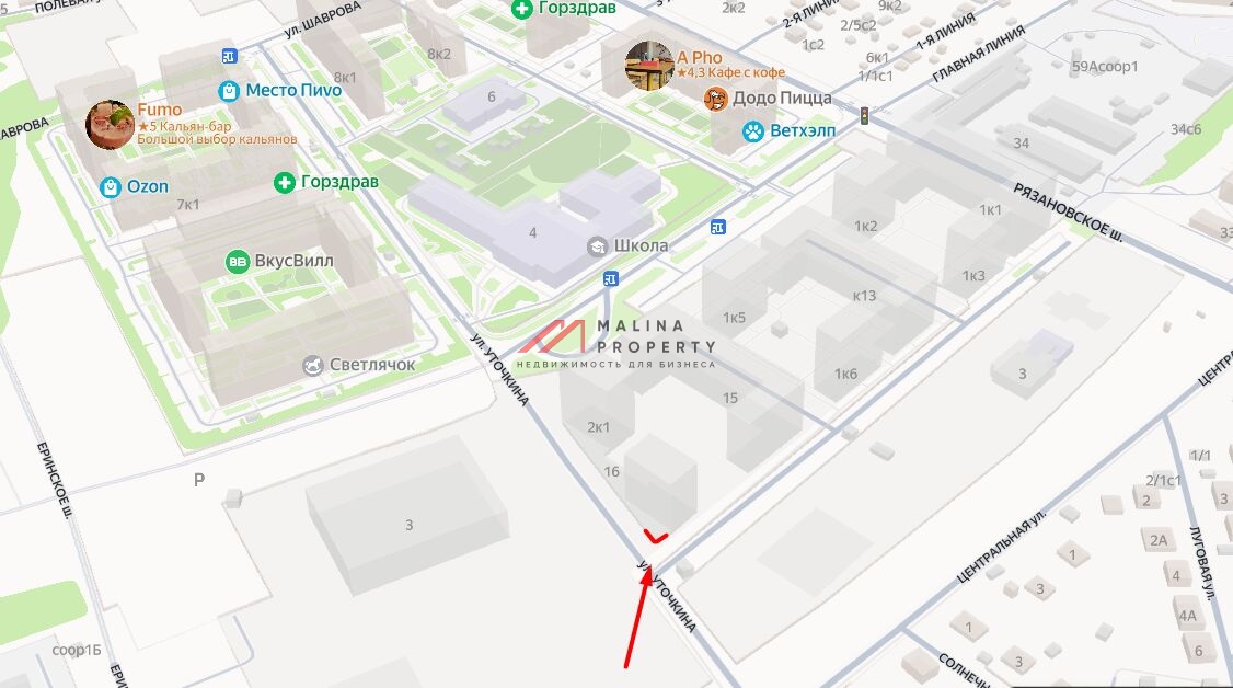 Продажа торгового помещения в ЖК Алхимово