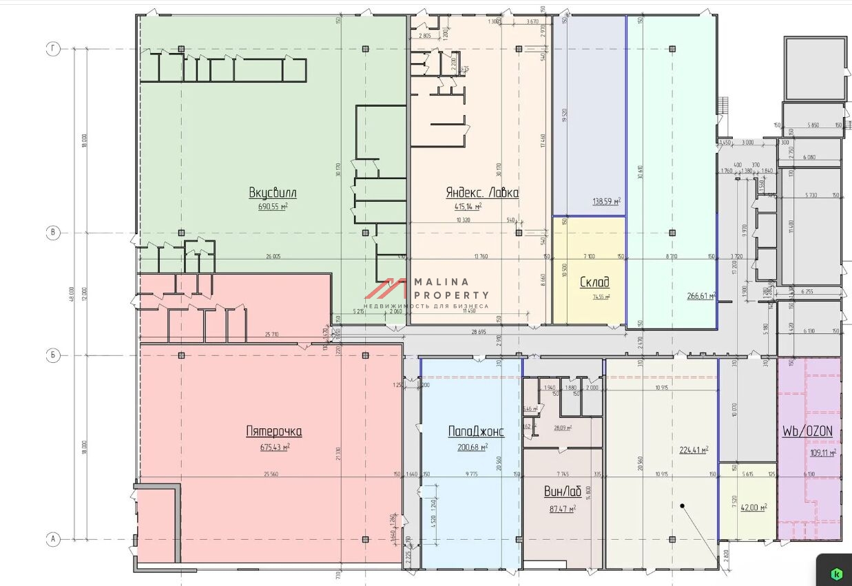 Продажа  торгового помещения с арендатором