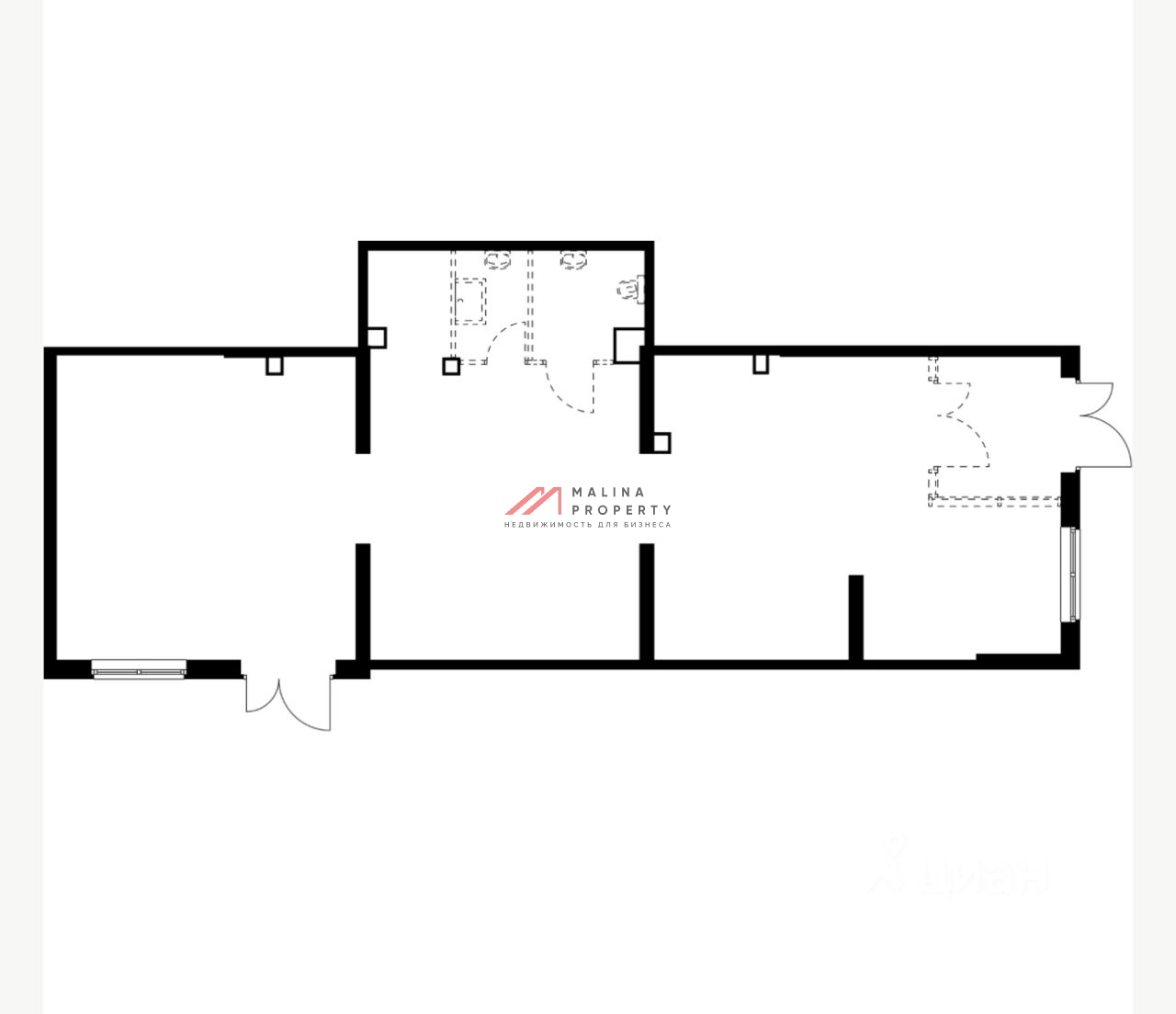 Аренда торгового помещения в ЖК "Томилинский Бульвар" 