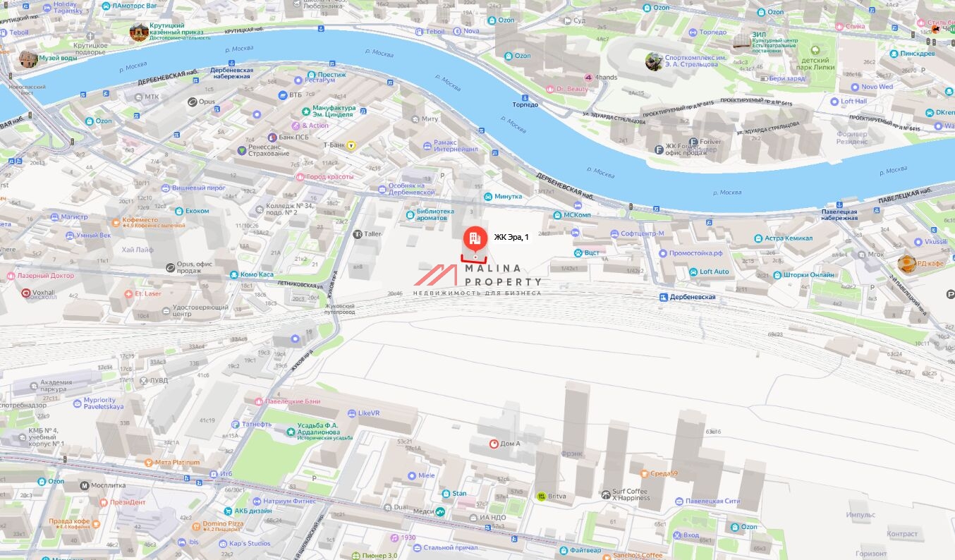 Продажа помещения в ЖК премиум класса "Era" 