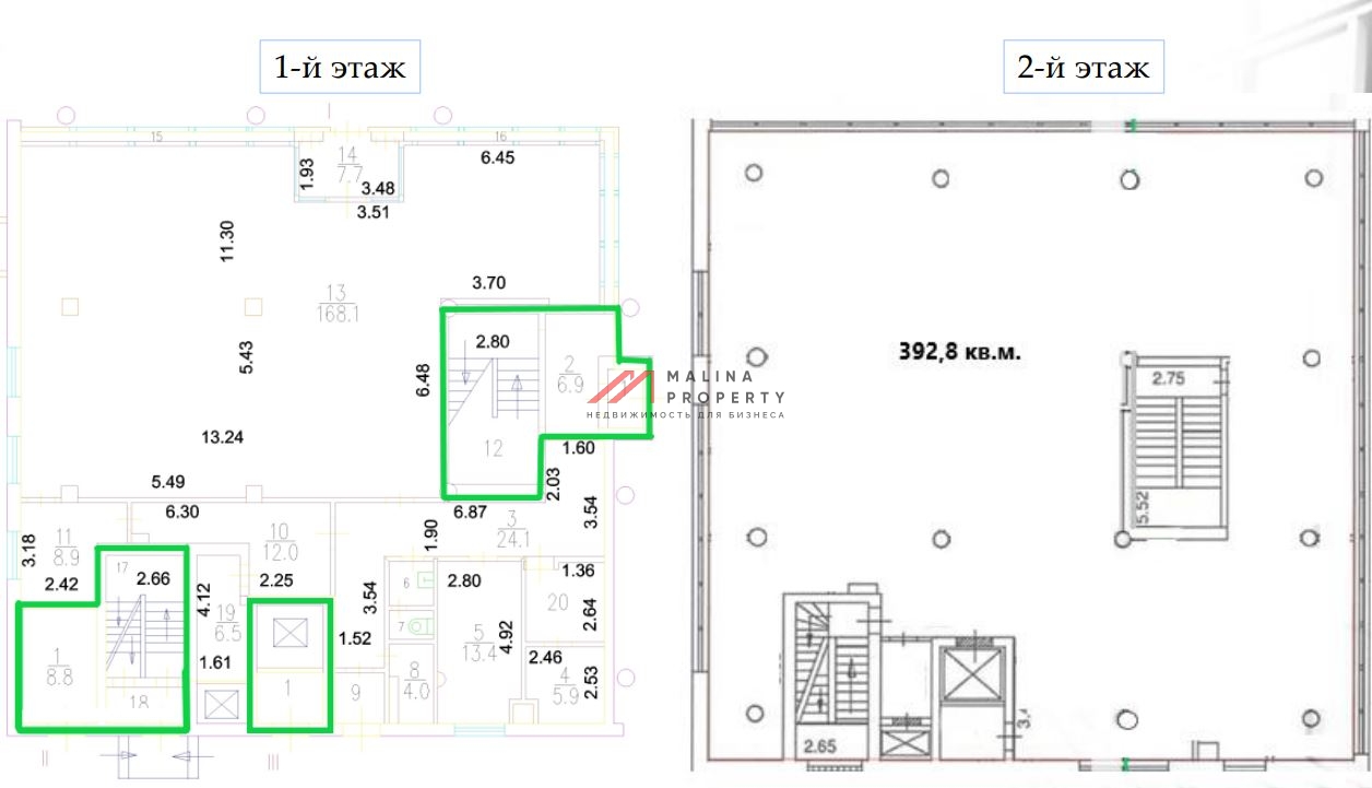 Аренда торгового здания в Строгино