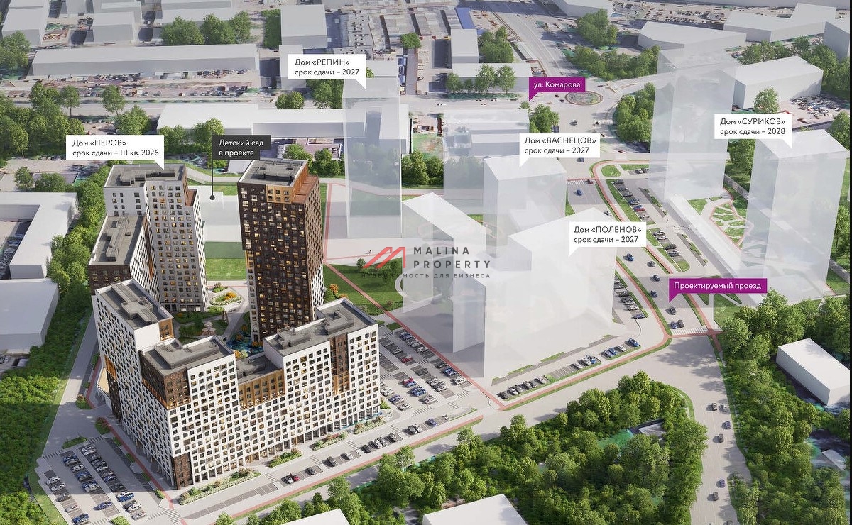 Продажа торгового помещения в ЖК "Страна Парковая"