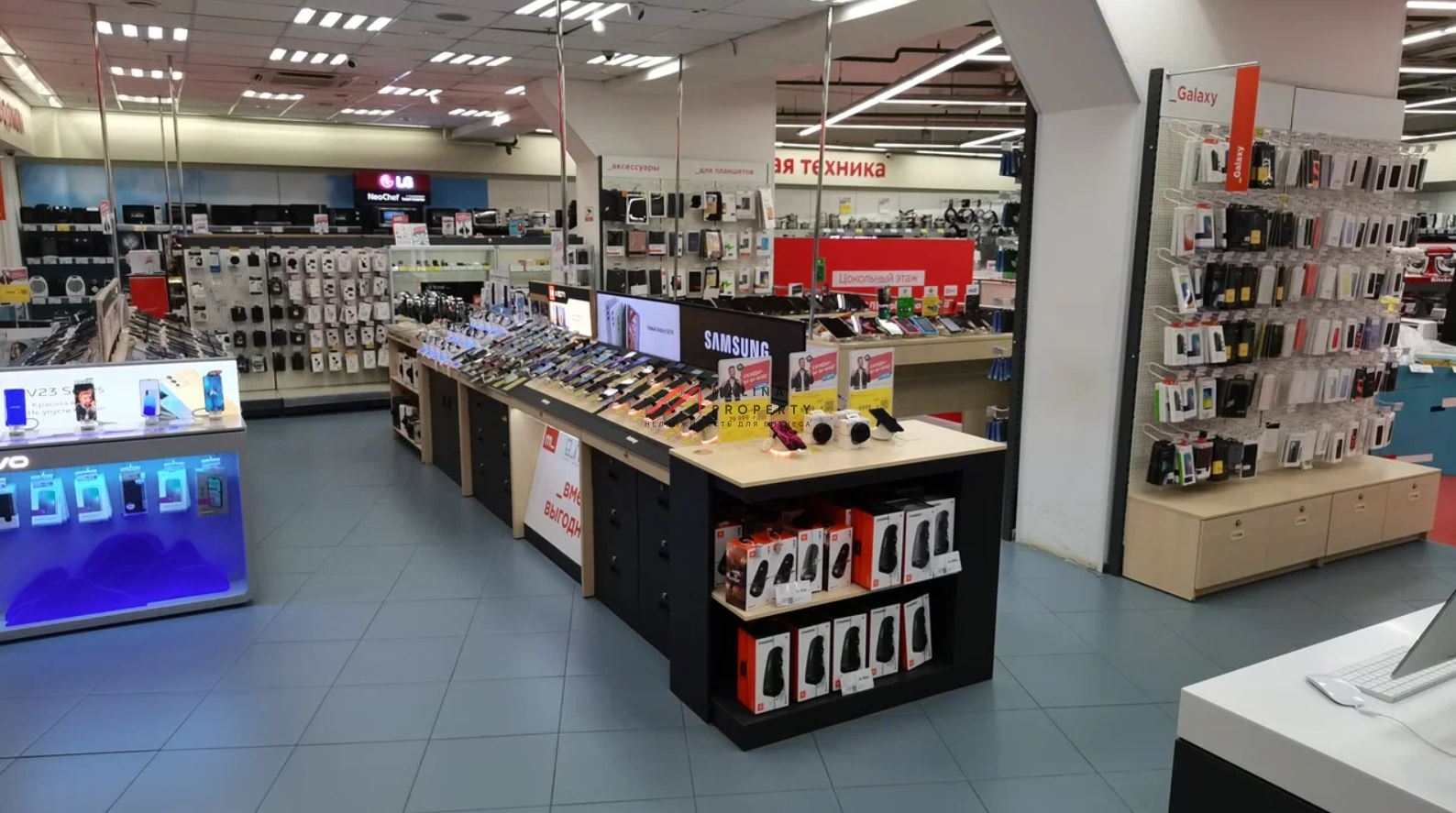 Продажа торгового помещения с магазином М.Видео в Москве