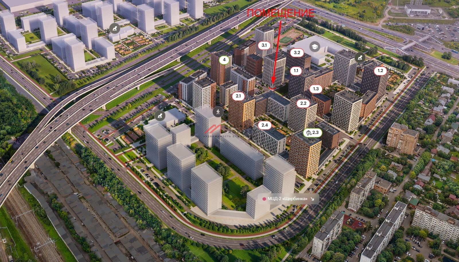 Продажа торгового помещения в ЖК Никольские луга