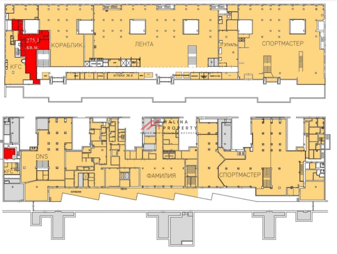 Продажа помещения с арендаторами на Можайском шосссе