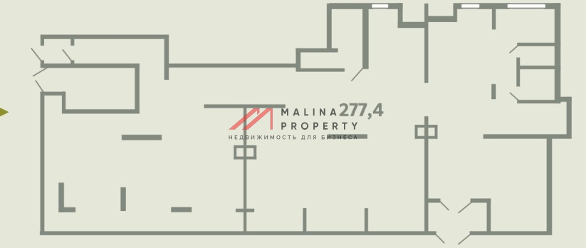 Продажа торгового помещения с арендатором Магнит косметик