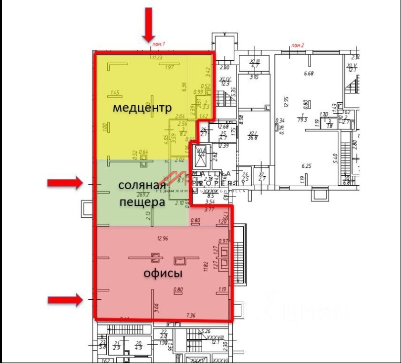 Продажа торгового помещения с арендаторами