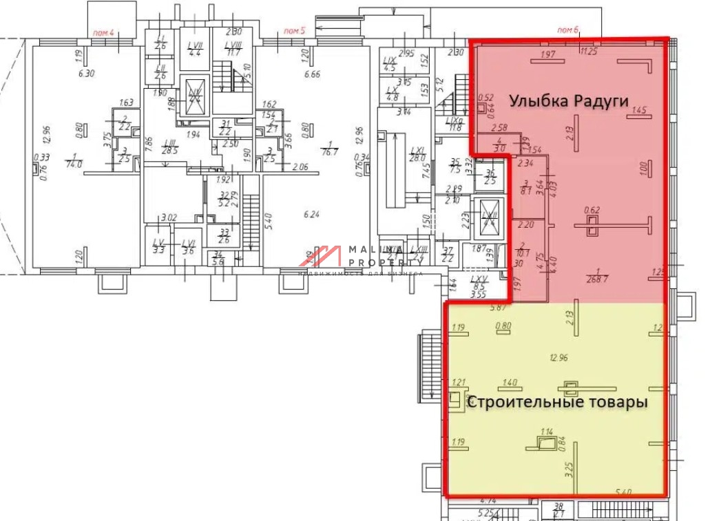 Продажа коммерческого помещения с арендаторами