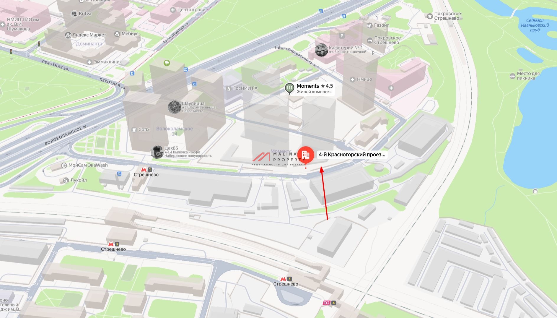 Продажа нежилого помещения в ЖК Moments  