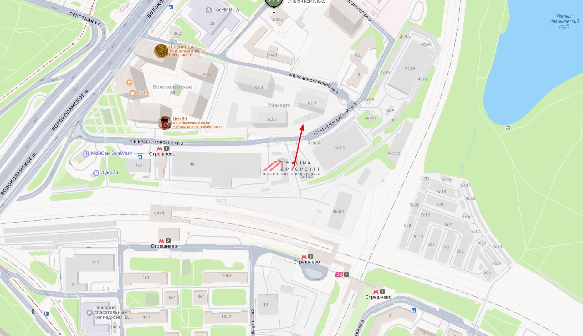 Продажа нежилого помещения в ЖК Moments  