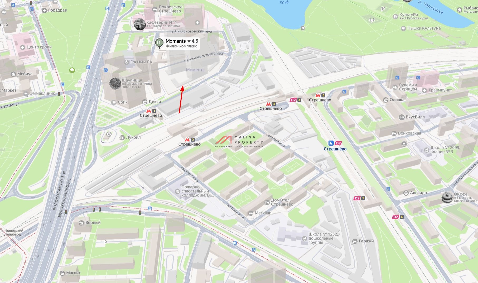 Продажа нежилого помещения в ЖК Moments  