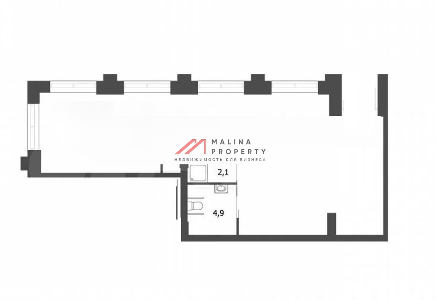 Продажа торгового помещения в ЖК "Shagal"