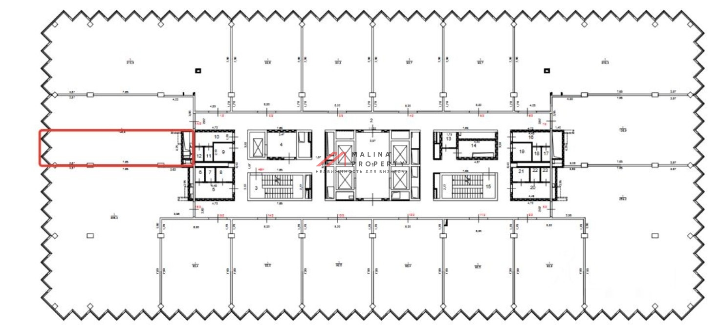 Аренда коммерческого помещения в квартале LUNAR