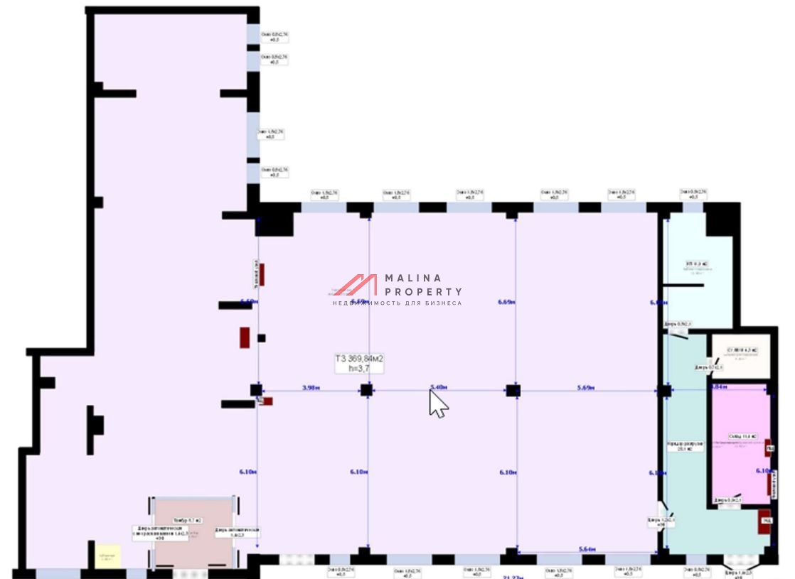 Продажа помещения с магазином Магнит в ЖК "Квартал Ивакино"