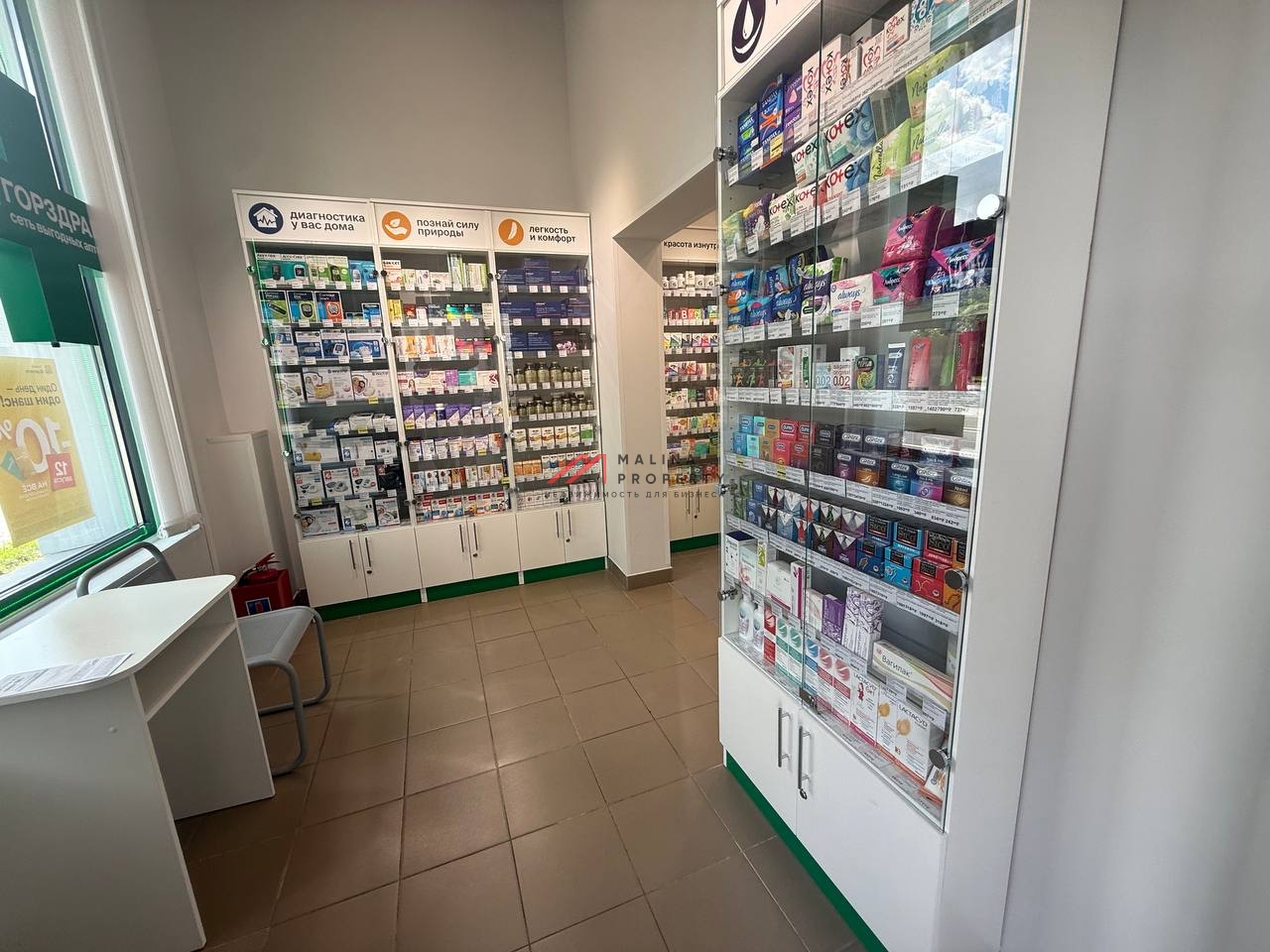Продажа помещения c Магнитом и Горздравом