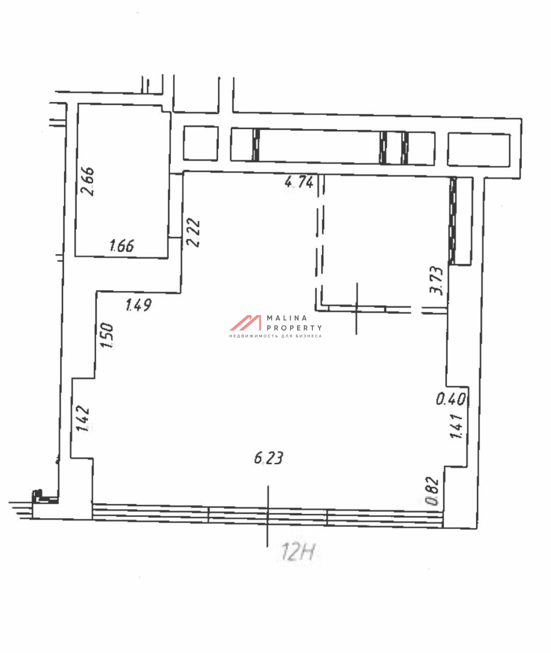 Аренда торгового помещения в жилом комплексе "Остров"