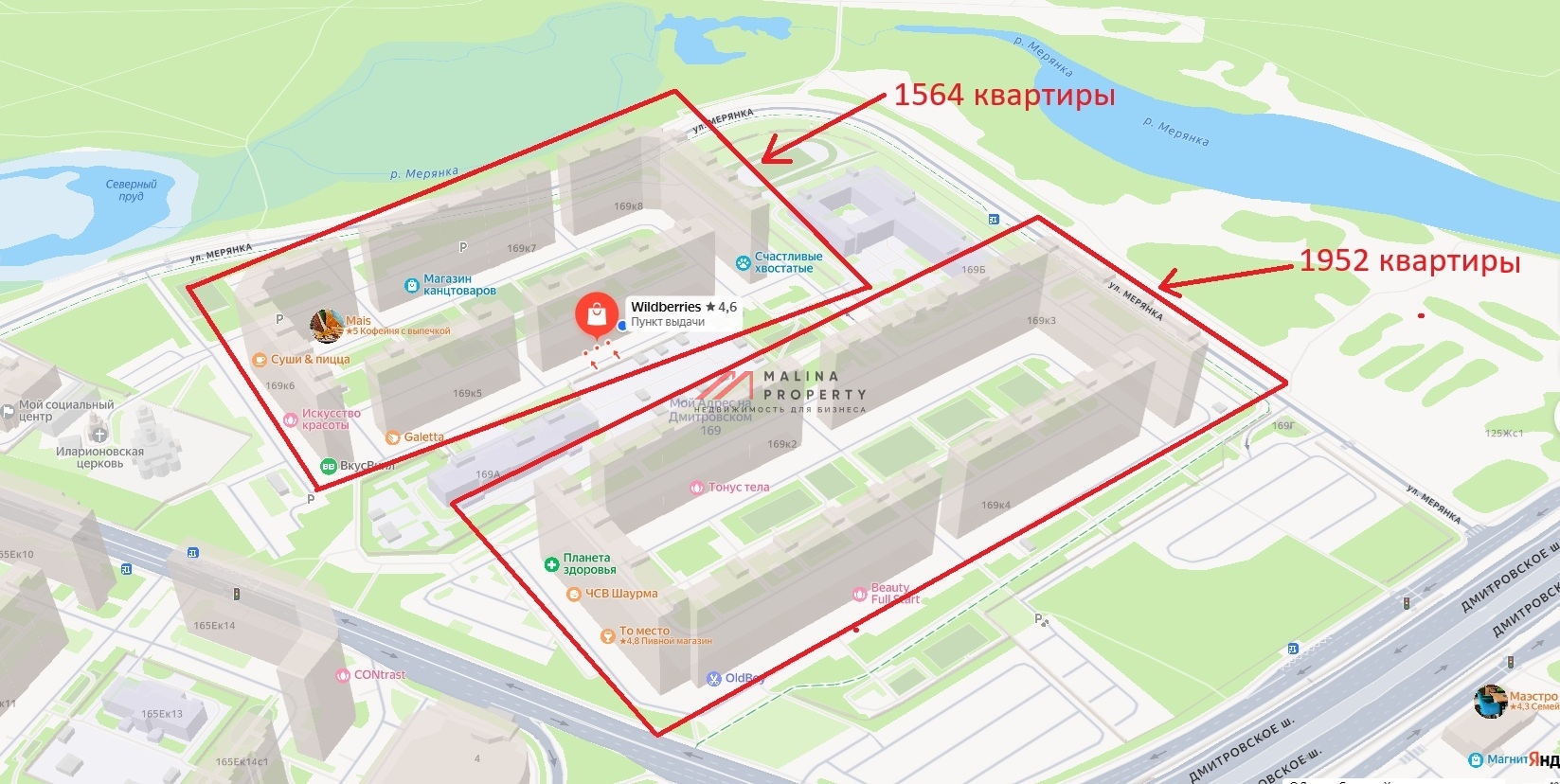 Продажа торгового помещения с сетевыми арендаторами