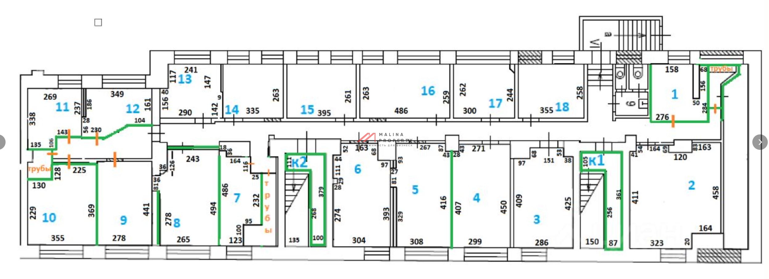 Продажа торгового помещения с арендаторами на Савеловском 