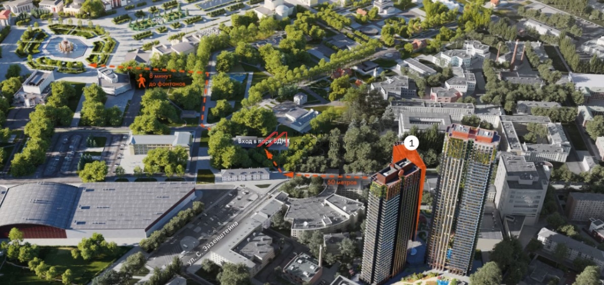 Продажа отдельно стоящего торгового здания у ЖК "Режиссёр"