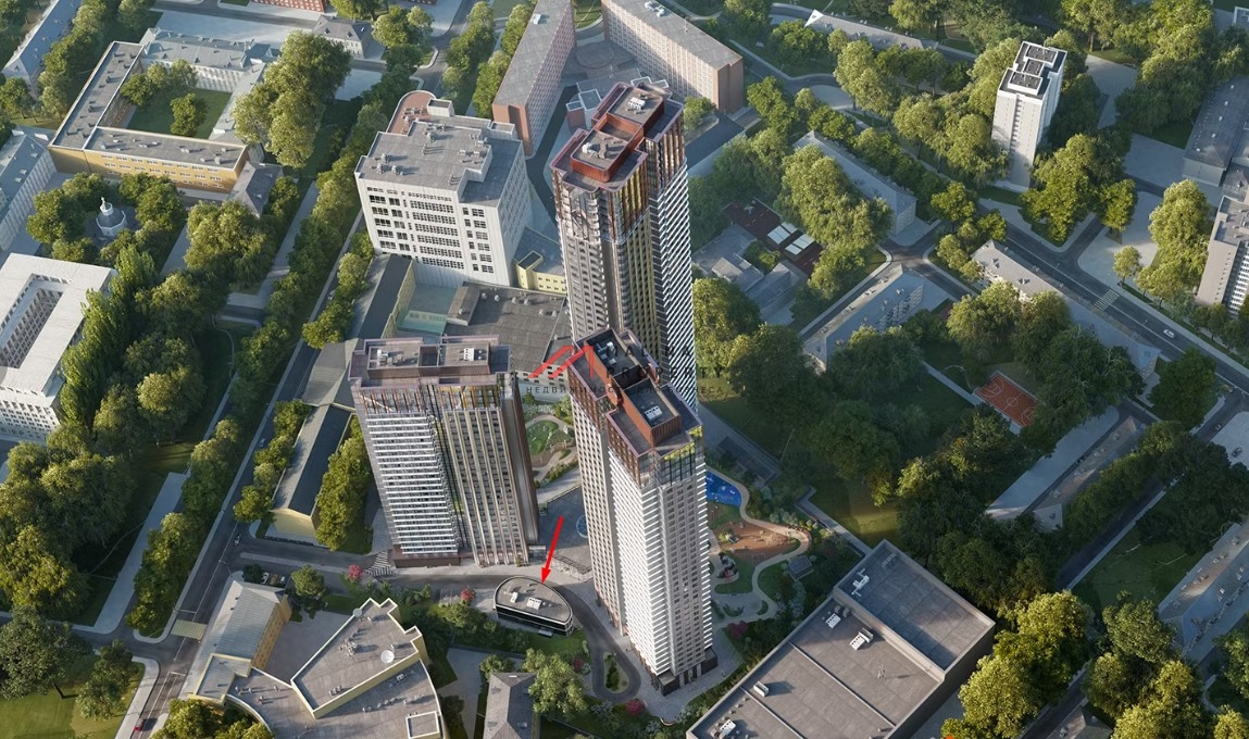 Продажа отдельно стоящего торгового здания у ЖК "Режиссёр"