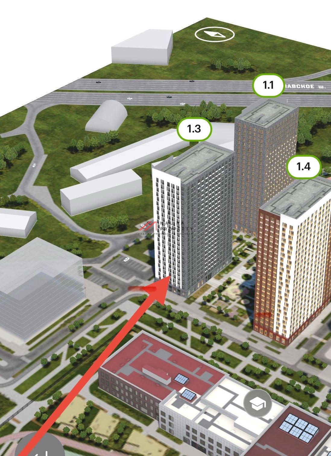 Аренда торгового помещения в ЖК "Ярославский квартал"