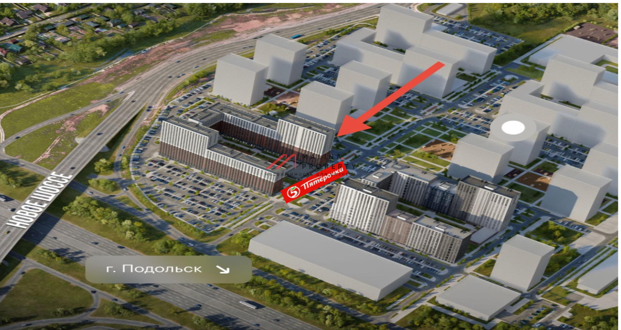 Продажа торгового помещения с арендатором Ozon  в ЖК Восточное Бутово