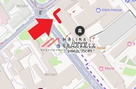 Продажа торгового помещения на Нижняя Красносельская